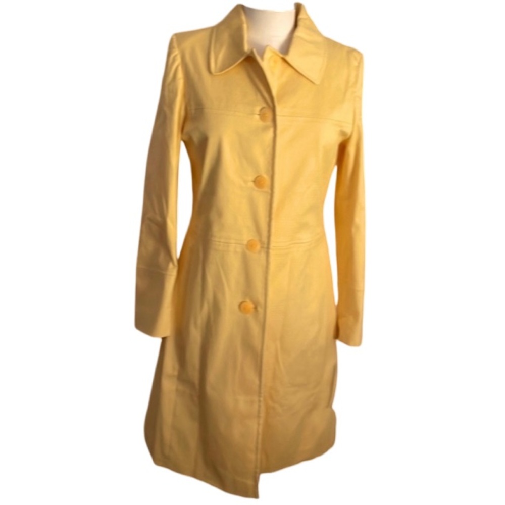 Yellow Larry Levine Jacket Size Small